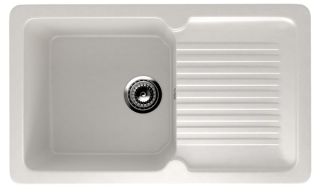 Кухонная мойка Ulgran Classic U-506-341 ультра-белый